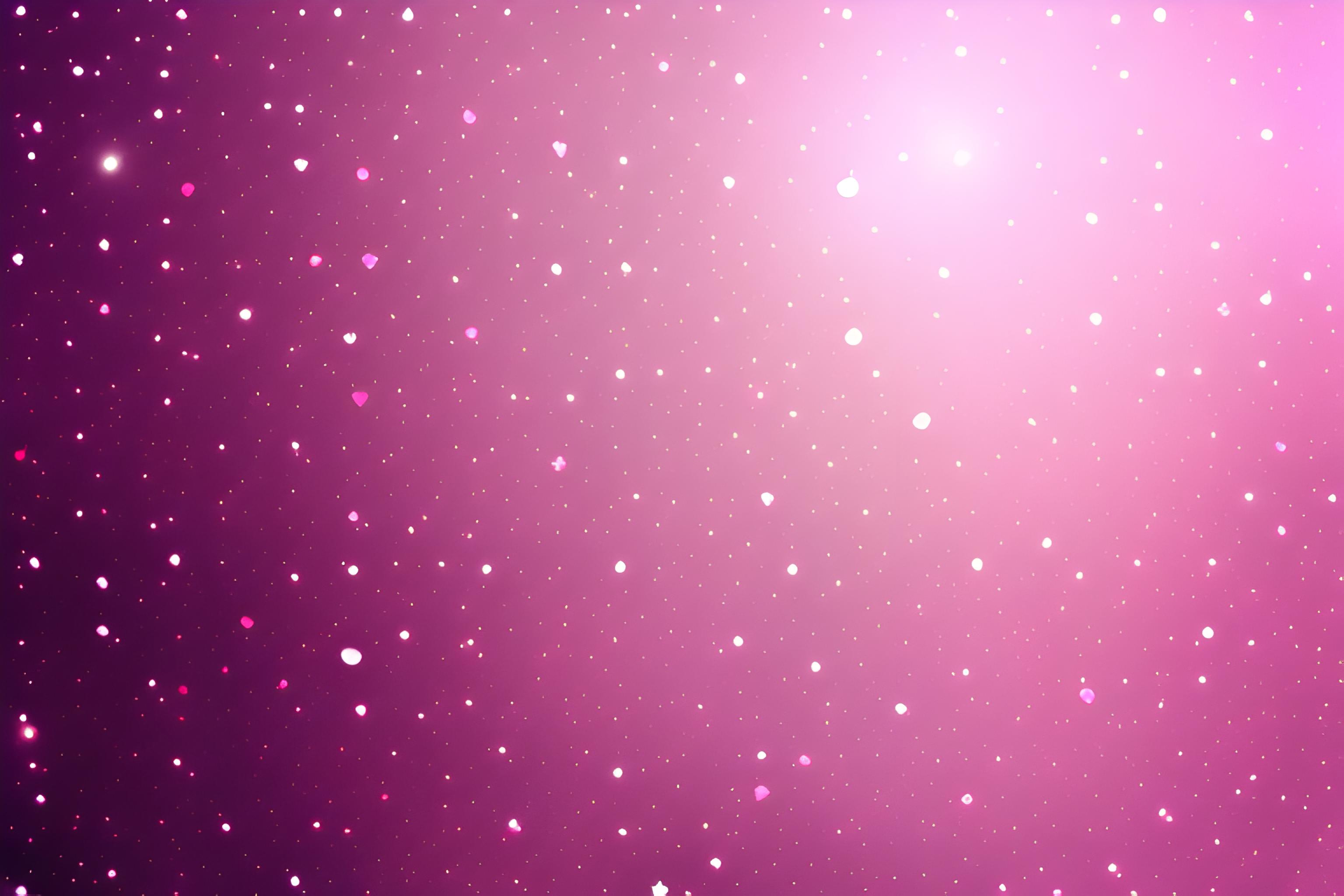 girly pink sparkly hearts